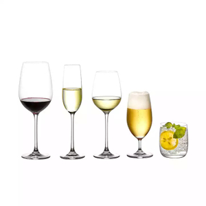 400ml 13.53oz Lead Free Crystal Glass Wine Glass Goblet for Wedding